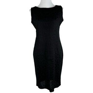Misook Collection Women's NWT Black Stretchy Metallic Luxury Party Dress XS/C37
